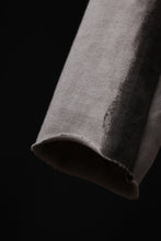 Load image into Gallery viewer, m.a+ hand painted elastic waist low crotch 2 pocket pants / P571-HP/JM4 (CARBON)