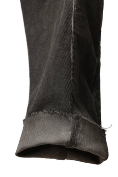 画像をギャラリービューアに読み込む, masnada BAGGY GUSSET POCKET PANTS / STRETCH RELIEF STRIPE COTTON (DUST)