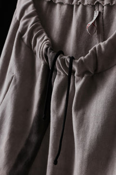 Load image into Gallery viewer, m.a+ hand painted elastic waist low crotch 2 pocket pants / P571-HP/JM4 (CARBON)