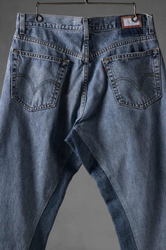 画像をギャラリービューアに読み込む, CHANGES x LOOM exclusive REMAKE REGULAR FIT DENIM PANTS / VINTAGE LEVI’S JEANS (INDIGO #I)