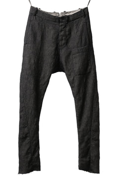 画像をギャラリービューアに読み込む, masnada BAGGY AVIATOR PANTS / OVER DYED HEMP AND WOOL (OVER DYE DUST)