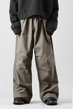 画像をギャラリービューアに読み込む, Ten c WIDE TROUSERS / GARMENT DYED (ASH GRAY)
