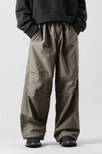 画像をギャラリービューアに読み込む, Ten c WIDE TROUSERS / GARMENT DYED (ASH GRAY)