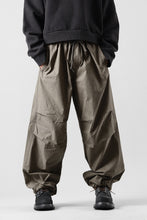 画像をギャラリービューアに読み込む, Ten c WIDE TROUSERS / GARMENT DYED (ASH GRAY)