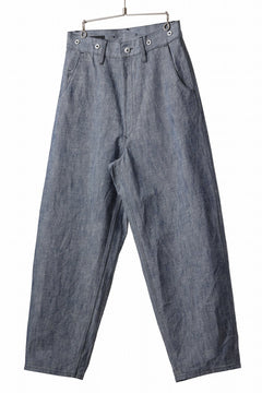 Load image into Gallery viewer, KLASICA BEAUFORT 5 PKT WORKERS TROUSERS / DEAD STOCK  HEAVY DUNGAREE (OLD BLUE)