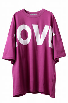 画像をギャラリービューアに読み込む, KATHARINE HAMNETT OVER SIZED TEE / LOVE (PINK)