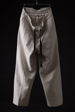 Load image into Gallery viewer, sus-sous trousers dress / C58L42 heavy poplin  (NATURAL)