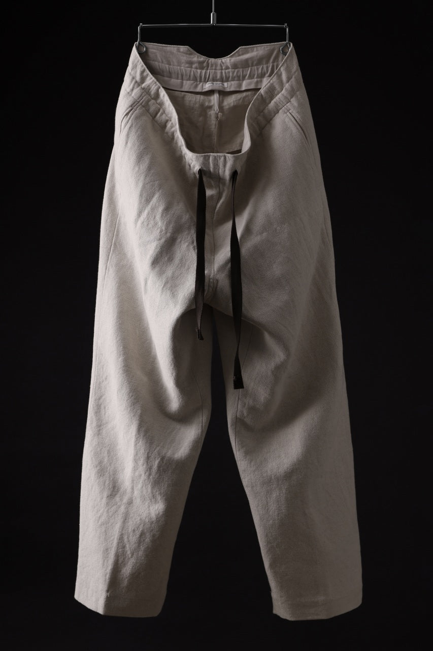 Load image into Gallery viewer, sus-sous trousers dress / C58L42 heavy poplin  (NATURAL)