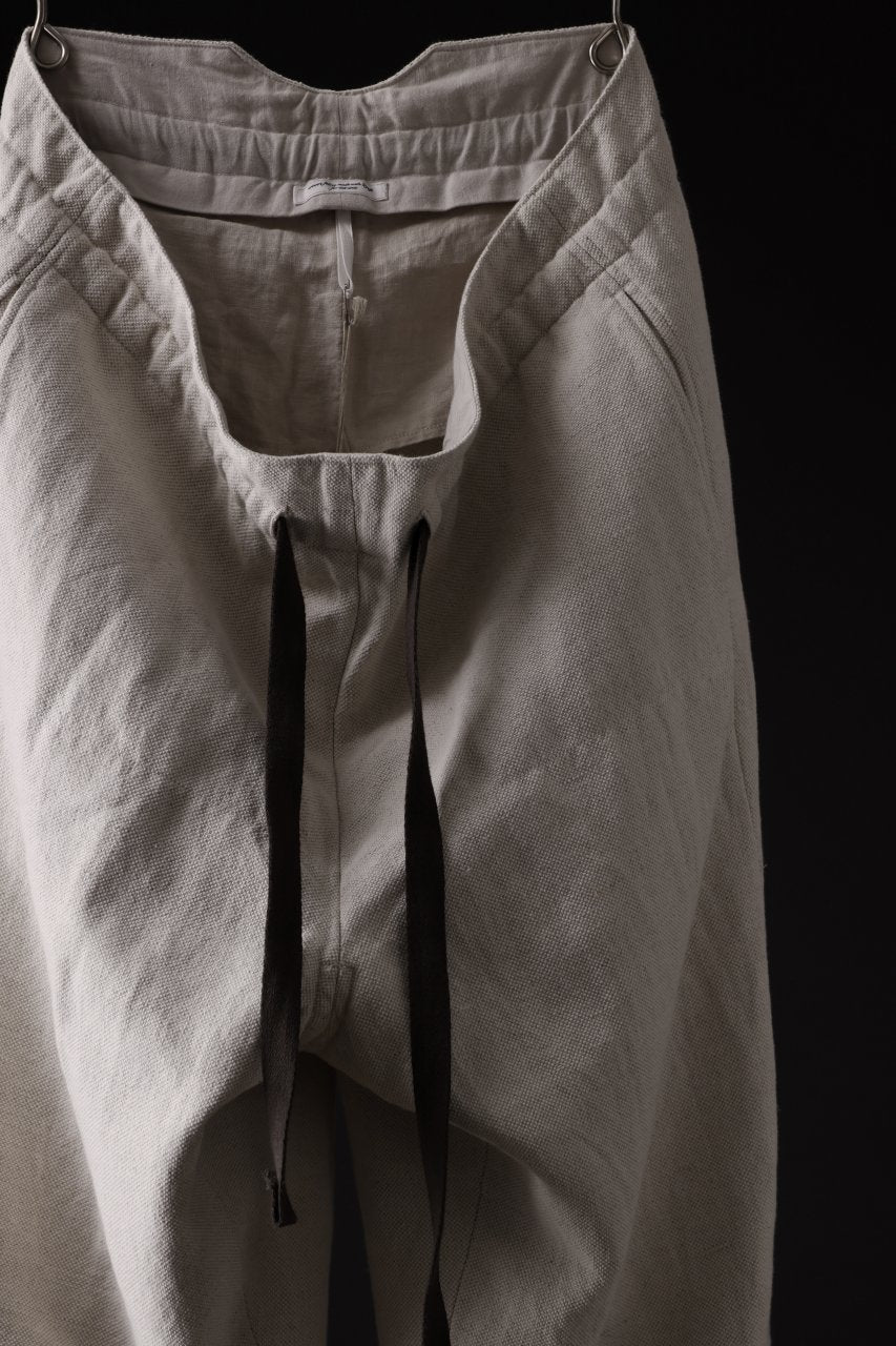 Load image into Gallery viewer, sus-sous trousers dress / C58L42 heavy poplin  (NATURAL)