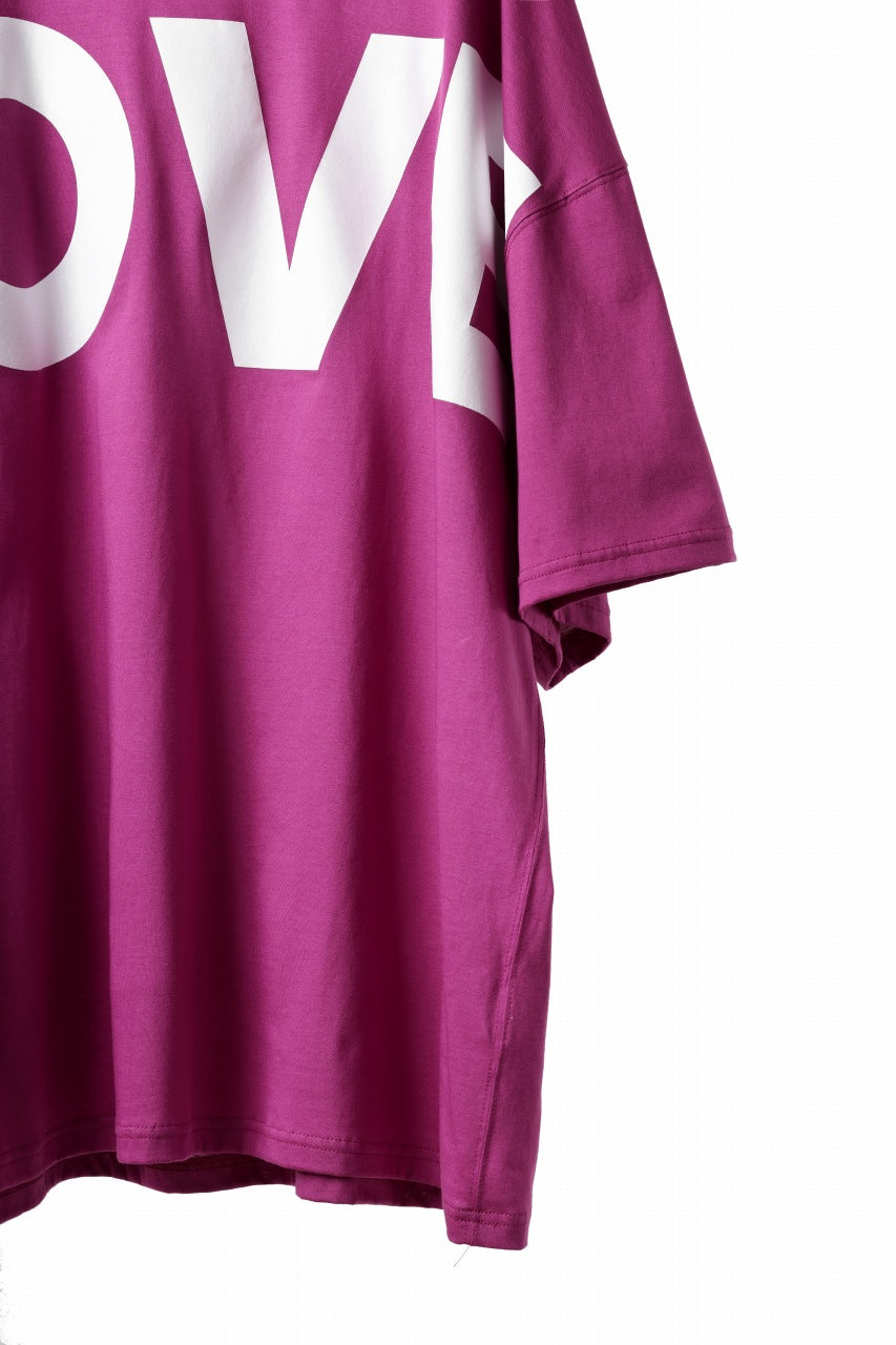 画像をギャラリービューアに読み込む, KATHARINE HAMNETT OVER SIZED TEE / LOVE (PINK)