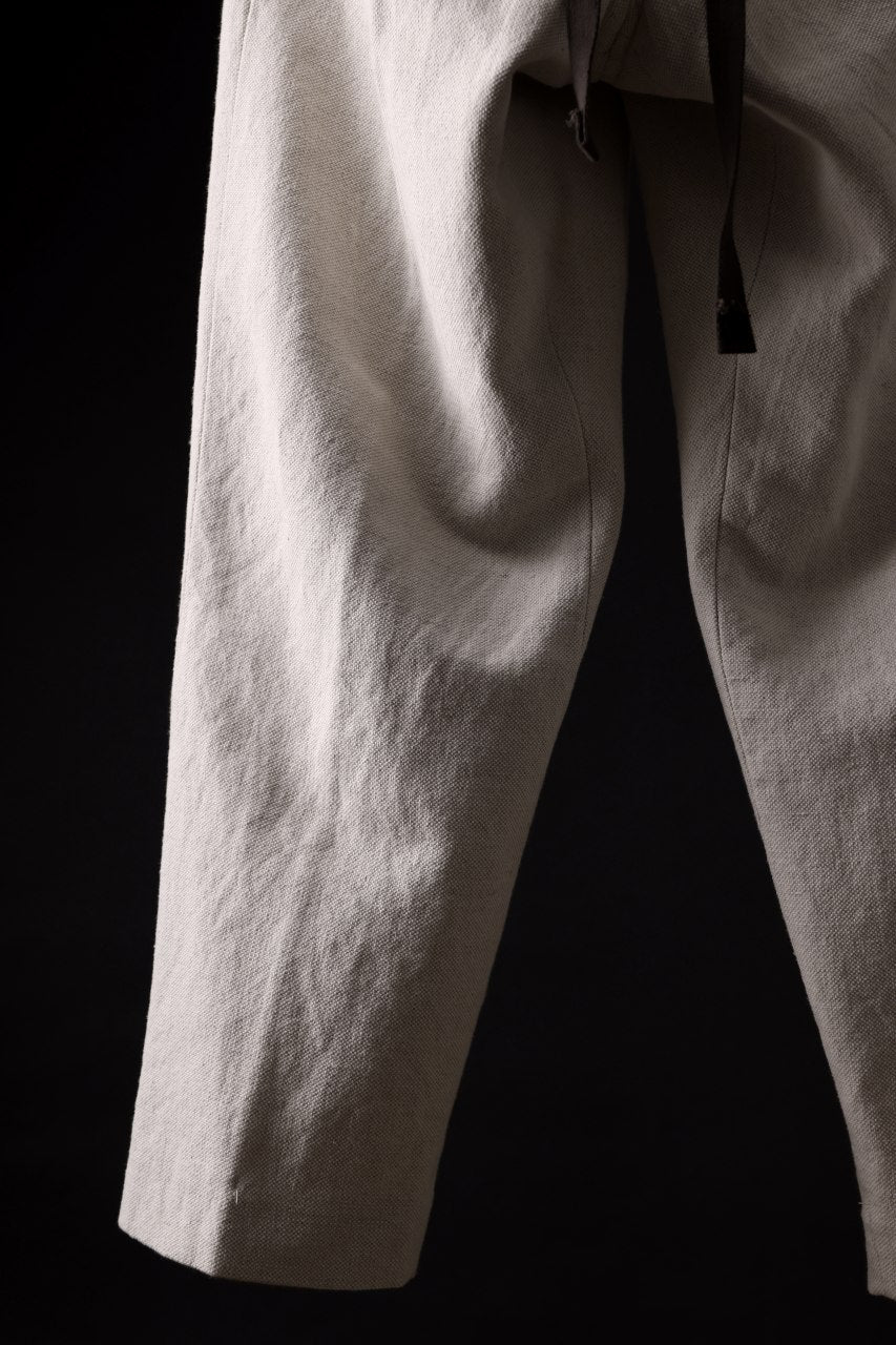 Load image into Gallery viewer, sus-sous trousers dress / C58L42 heavy poplin  (NATURAL)