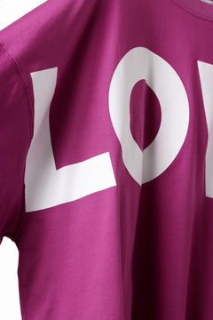 画像をギャラリービューアに読み込む, KATHARINE HAMNETT OVER SIZED TEE / LOVE (PINK)