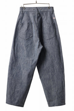 Load image into Gallery viewer, KLASICA BEAUFORT 5 PKT WORKERS TROUSERS / DEAD STOCK  HEAVY DUNGAREE (OLD BLUE)