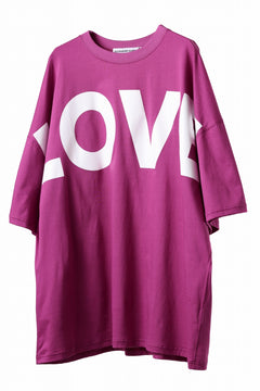画像をギャラリービューアに読み込む, KATHARINE HAMNETT OVER SIZED TEE / LOVE (PINK)