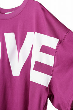 画像をギャラリービューアに読み込む, KATHARINE HAMNETT OVER SIZED TEE / LOVE (PINK)