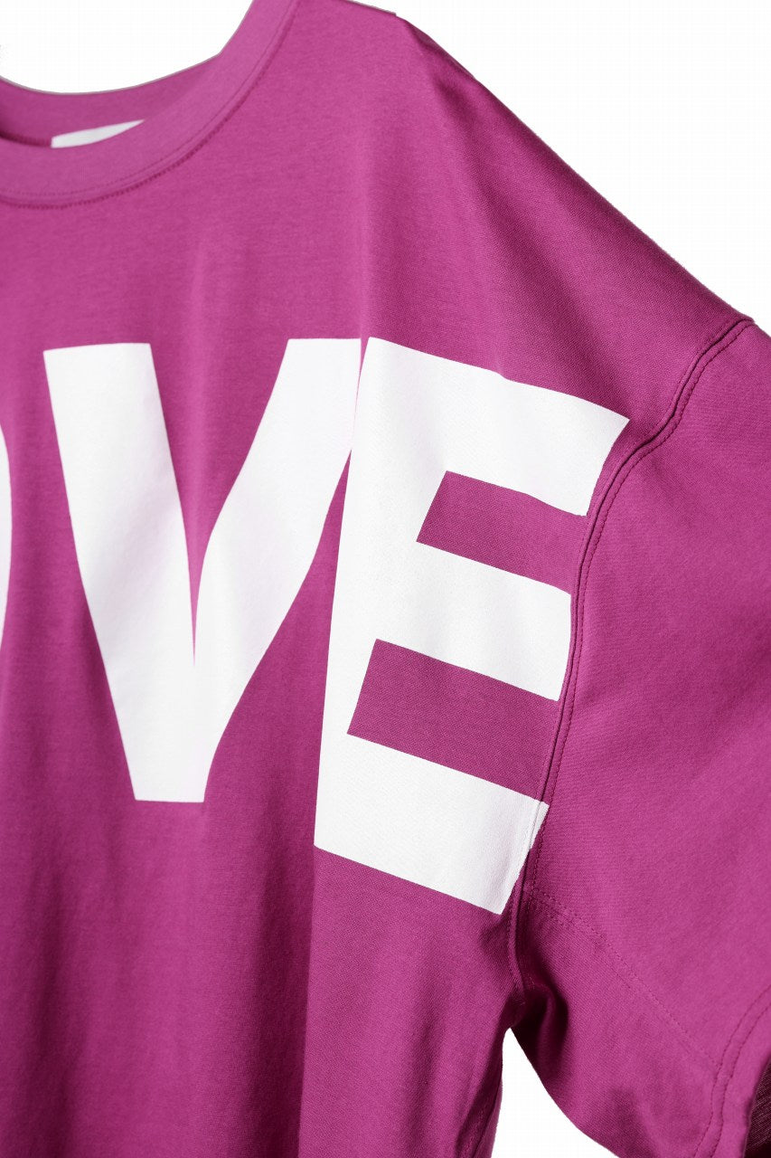 画像をギャラリービューアに読み込む, KATHARINE HAMNETT OVER SIZED TEE / LOVE (PINK)
