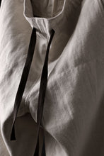 Load image into Gallery viewer, sus-sous trousers dress / C58L42 heavy poplin  (NATURAL)