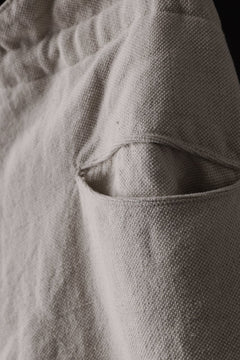 Load image into Gallery viewer, sus-sous trousers dress / C58L42 heavy poplin  (NATURAL)