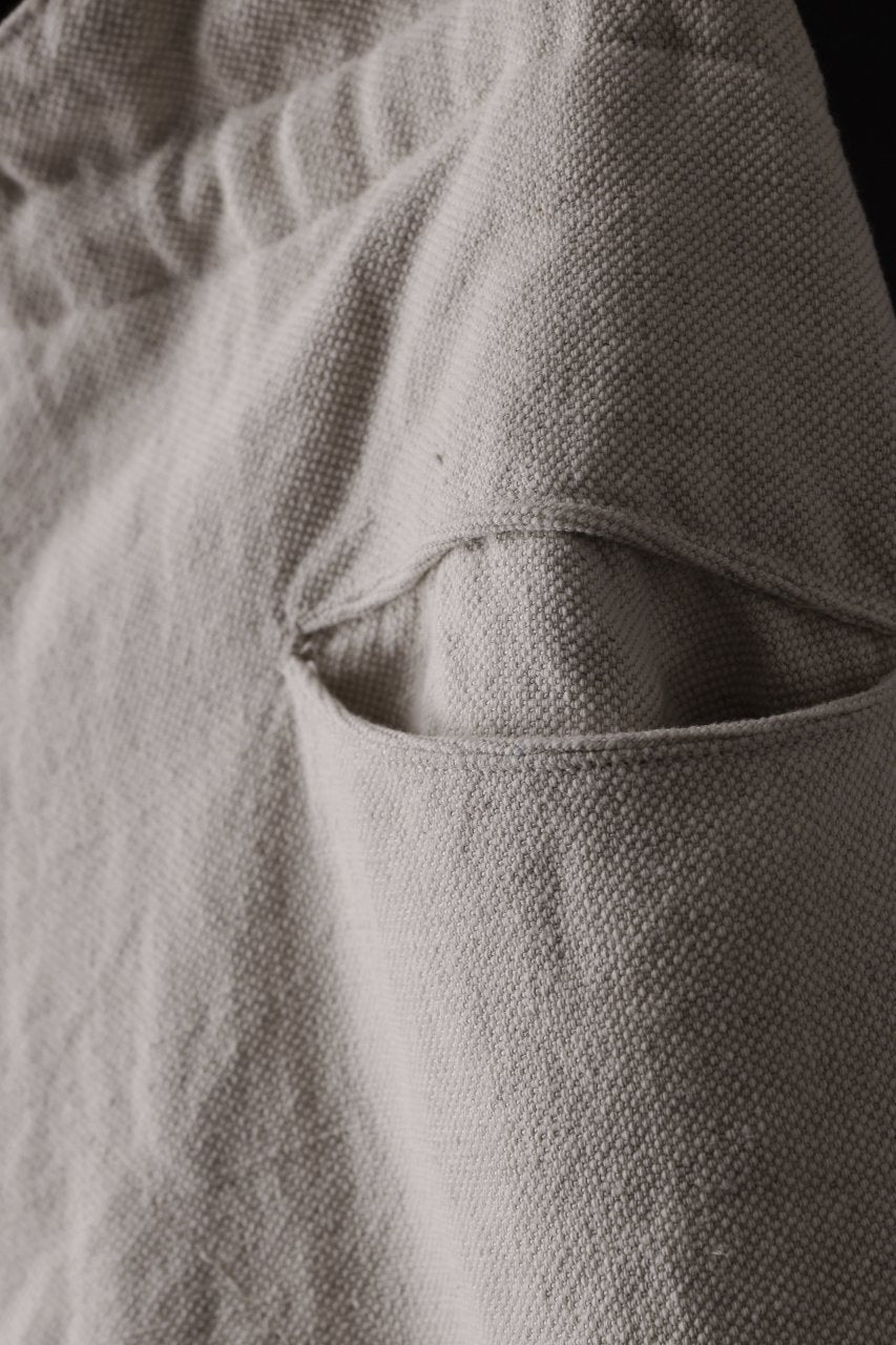 Load image into Gallery viewer, sus-sous trousers dress / C58L42 heavy poplin  (NATURAL)