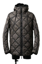 画像をギャラリービューアに読み込む, masnada QUILTED HOOD JACKET / OVER STUFFED PAPER NYLON (DUST)