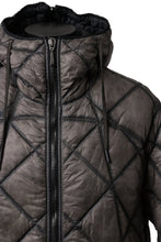 画像をギャラリービューアに読み込む, masnada QUILTED HOOD JACKET / OVER STUFFED PAPER NYLON (DUST)