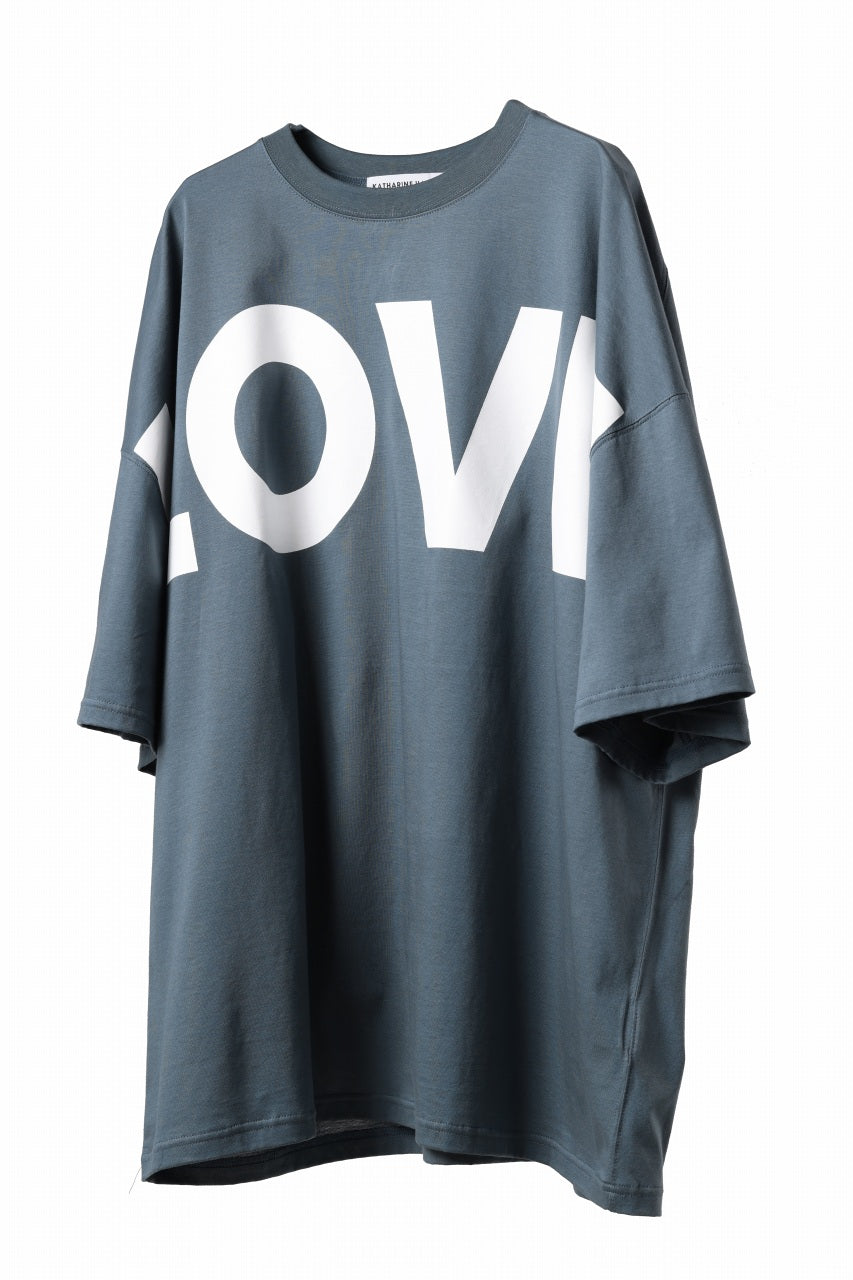画像をギャラリービューアに読み込む, KATHARINE HAMNETT OVER SIZED TEE / LOVE (GREEN)