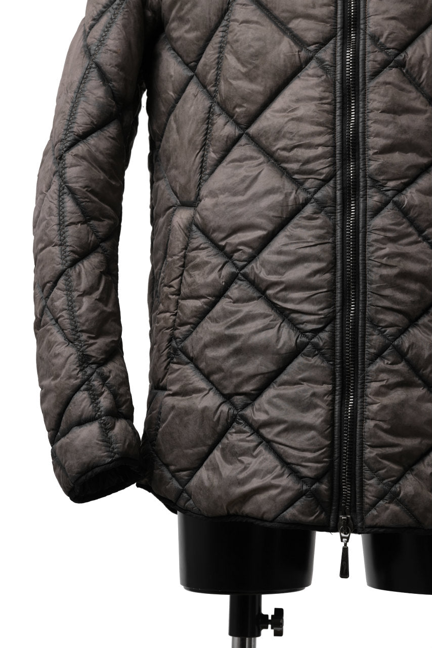 画像をギャラリービューアに読み込む, masnada QUILTED HOOD JACKET / OVER STUFFED PAPER NYLON (DUST)