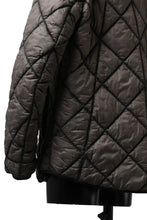 画像をギャラリービューアに読み込む, masnada QUILTED HOOD JACKET / OVER STUFFED PAPER NYLON (DUST)