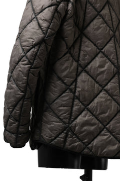 画像をギャラリービューアに読み込む, masnada QUILTED HOOD JACKET / OVER STUFFED PAPER NYLON (DUST)