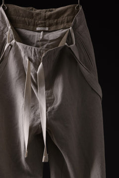 Load image into Gallery viewer, sus-sous trousers tanker / L100 heavy poplin washer (NATURAL)