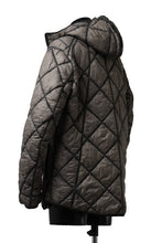 画像をギャラリービューアに読み込む, masnada QUILTED HOOD JACKET / OVER STUFFED PAPER NYLON (DUST)