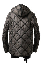 画像をギャラリービューアに読み込む, masnada QUILTED HOOD JACKET / OVER STUFFED PAPER NYLON (DUST)