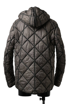画像をギャラリービューアに読み込む, masnada QUILTED HOOD JACKET / OVER STUFFED PAPER NYLON (DUST)