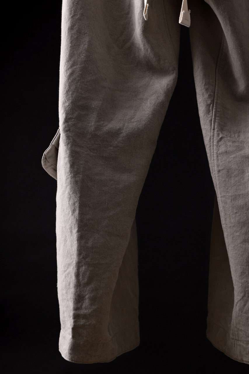 Load image into Gallery viewer, sus-sous trousers tanker / L100 heavy poplin washer (NATURAL)