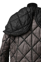 画像をギャラリービューアに読み込む, masnada QUILTED HOOD JACKET / OVER STUFFED PAPER NYLON (DUST)