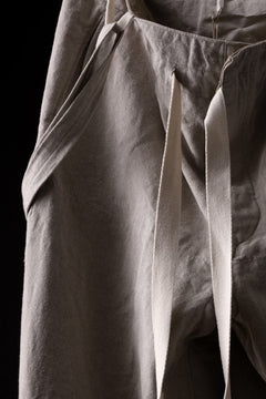 Load image into Gallery viewer, sus-sous trousers tanker / L100 heavy poplin washer (NATURAL)
