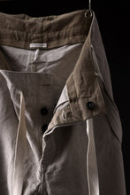 Load image into Gallery viewer, sus-sous trousers tanker / L100 heavy poplin washer (NATURAL)