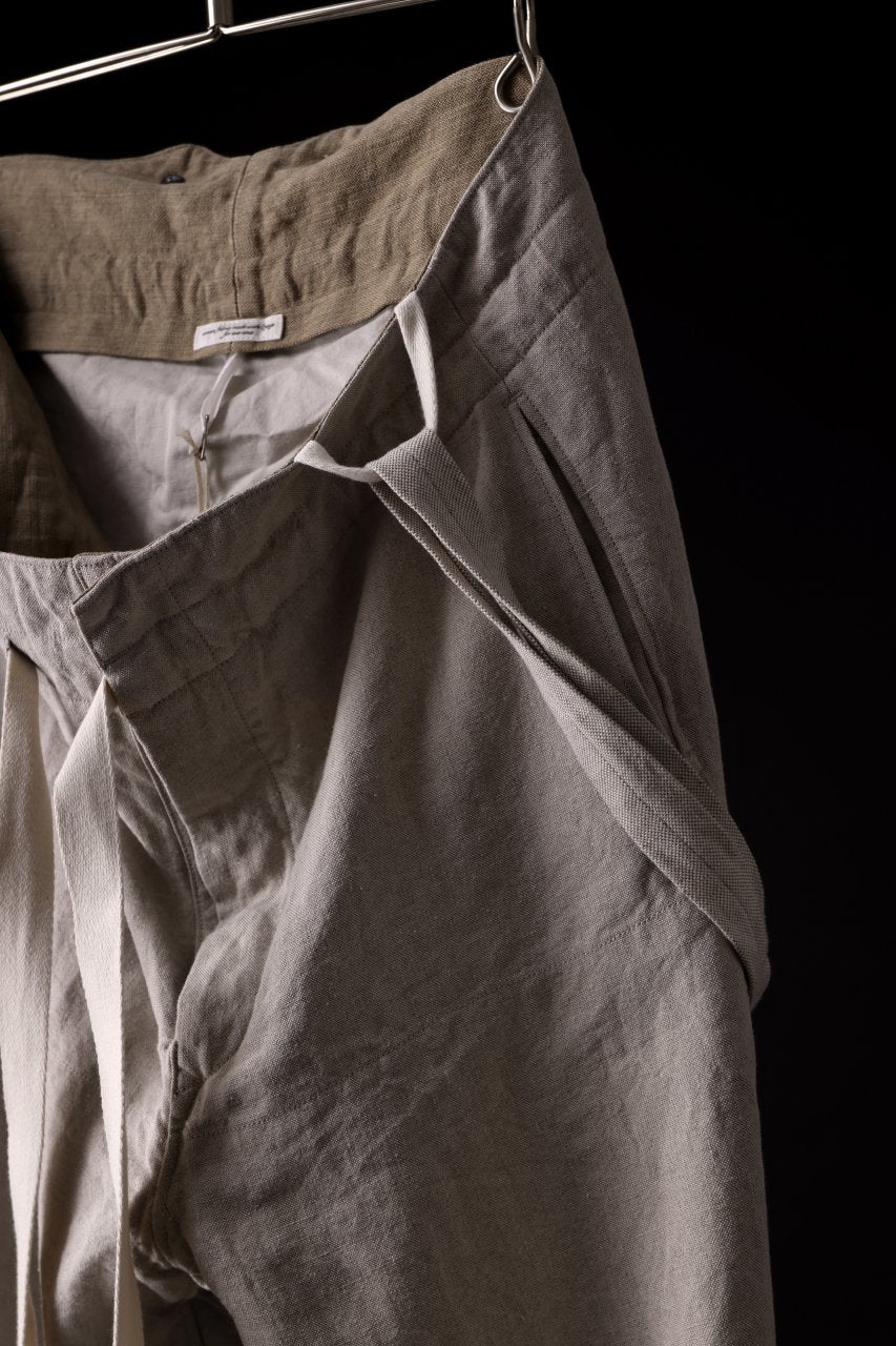 Load image into Gallery viewer, sus-sous trousers tanker / L100 heavy poplin washer (NATURAL)