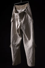 Load image into Gallery viewer, sus-sous trousers tanker / L100 heavy poplin washer (NATURAL)