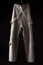 Load image into Gallery viewer, sus-sous trousers tanker / L100 heavy poplin washer (NATURAL)