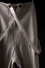 Load image into Gallery viewer, sus-sous trousers tanker / L100 heavy poplin washer (NATURAL)