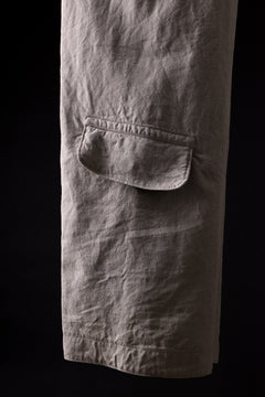 Load image into Gallery viewer, sus-sous trousers tanker / L100 heavy poplin washer (NATURAL)