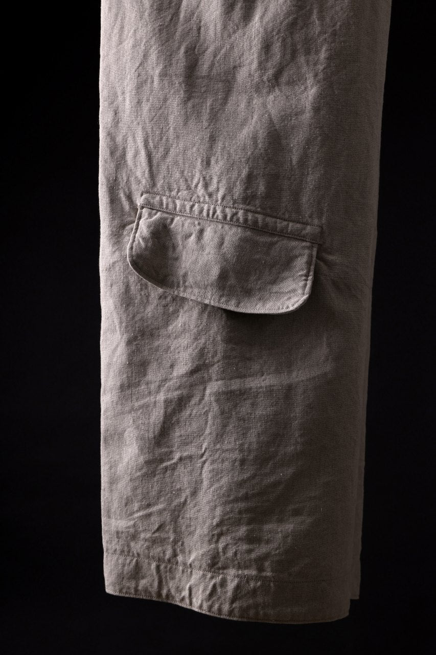 Load image into Gallery viewer, sus-sous trousers tanker / L100 heavy poplin washer (NATURAL)