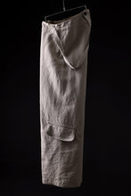 Load image into Gallery viewer, sus-sous trousers tanker / L100 heavy poplin washer (NATURAL)