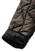 画像をギャラリービューアに読み込む, masnada QUILTED HOOD JACKET / OVER STUFFED PAPER NYLON (DUST)