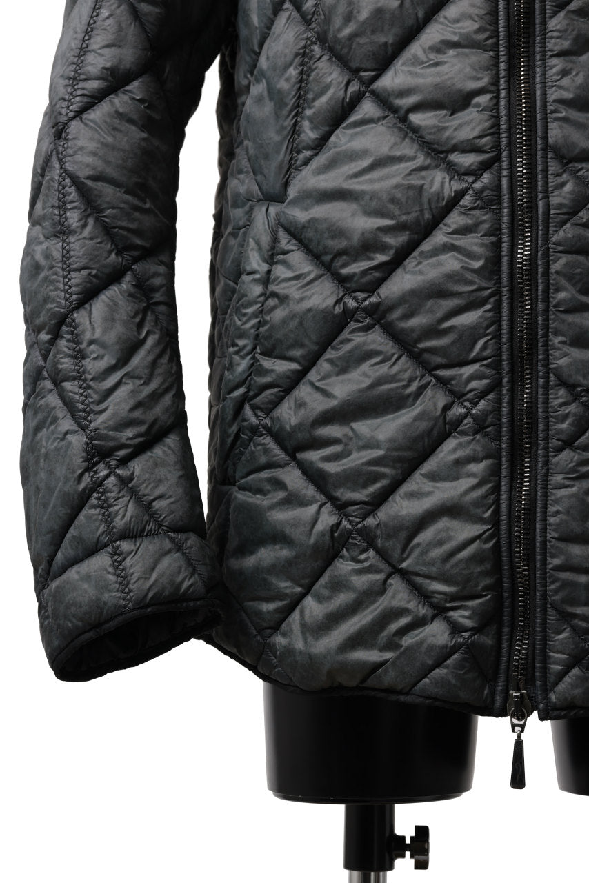 画像をギャラリービューアに読み込む, masnada QUILTED HOOD JACKET / OVER STUFFED PAPER NYLON (LEGION)