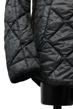 画像をギャラリービューアに読み込む, masnada QUILTED HOOD JACKET / OVER STUFFED PAPER NYLON (LEGION)