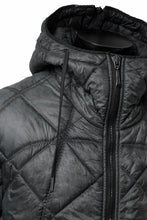 画像をギャラリービューアに読み込む, masnada QUILTED HOOD JACKET / OVER STUFFED PAPER NYLON (LEGION)