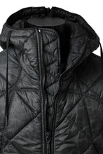 画像をギャラリービューアに読み込む, masnada QUILTED HOOD JACKET / OVER STUFFED PAPER NYLON (LEGION)