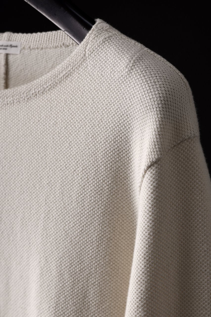 Load image into Gallery viewer, sus-sous thermal pullover / 10//- kanoko (NATURAL)